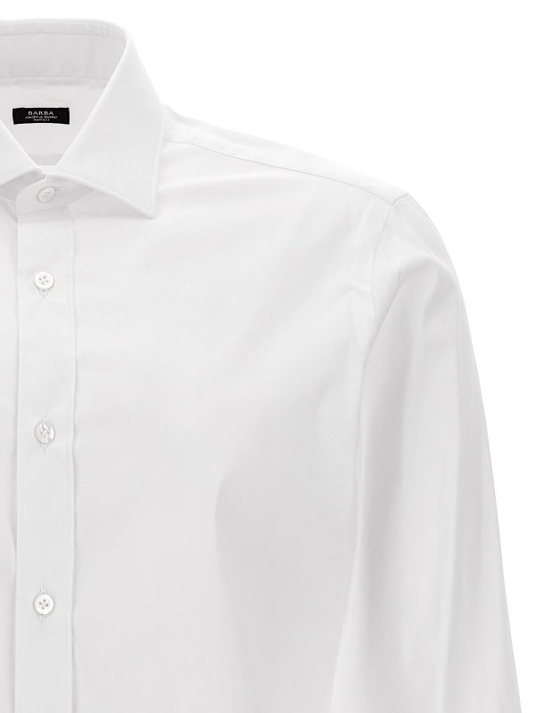 The Best Shops BARBA: shirts - Stretch Poplin Shirt