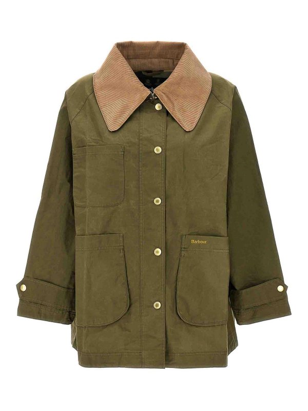 BARBOUR: casual jackets - Hutton Rain Jacket
