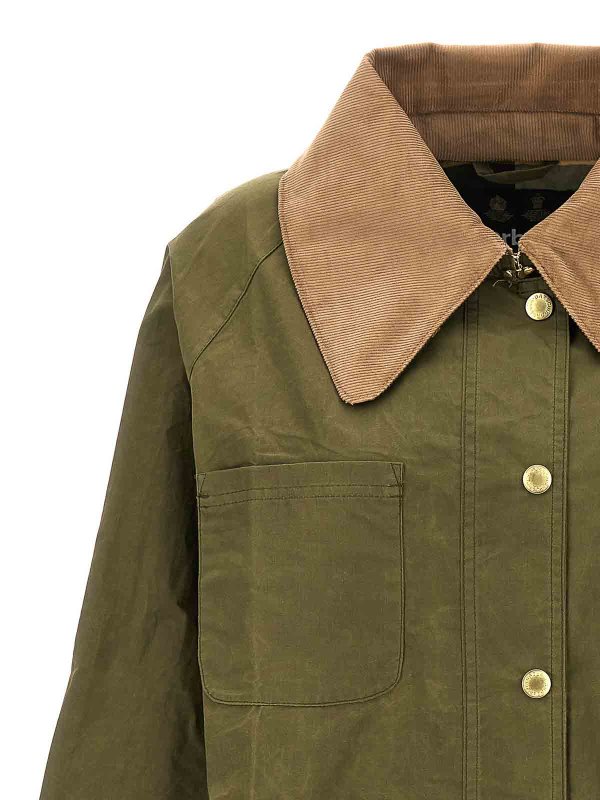 The Best Shops BARBOUR: casual jackets - Hutton Rain Jacket