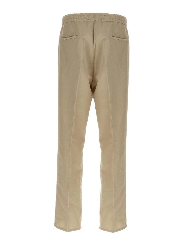 BRUNELLO CUCINELLI: casual trousers online - Linen Blend Trousers