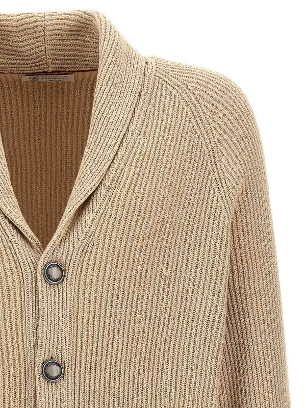 The Best Shops BRUNELLO CUCINELLI: cardigans - Logo Buttons Cardigan