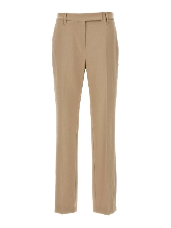 BRUNELLO CUCINELLI: Pantalones de sastrerìa - Shorts - Beis