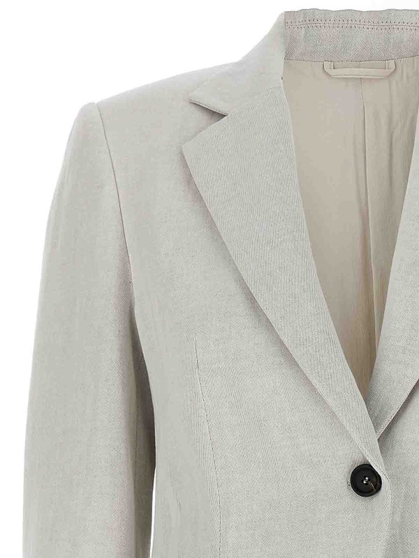 The Best Shops BRUNELLO CUCINELLI: Blazer - Blazer - Grau