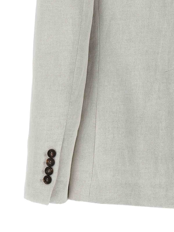 Blazer - Grau shop online: BRUNELLO CUCINELLI