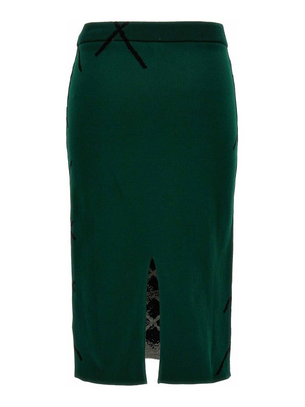 BURBERRY: Knee length skirts & Midi online - Argyle Pattern Skirt