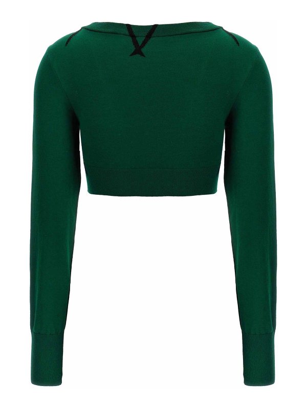 BURBERRY: Pull col rond online - Pull Col Rond - Argyle