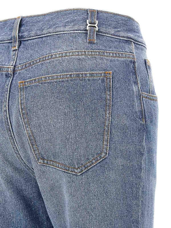 ストレートジーンズ - ライトブルー shop online: CHLOE