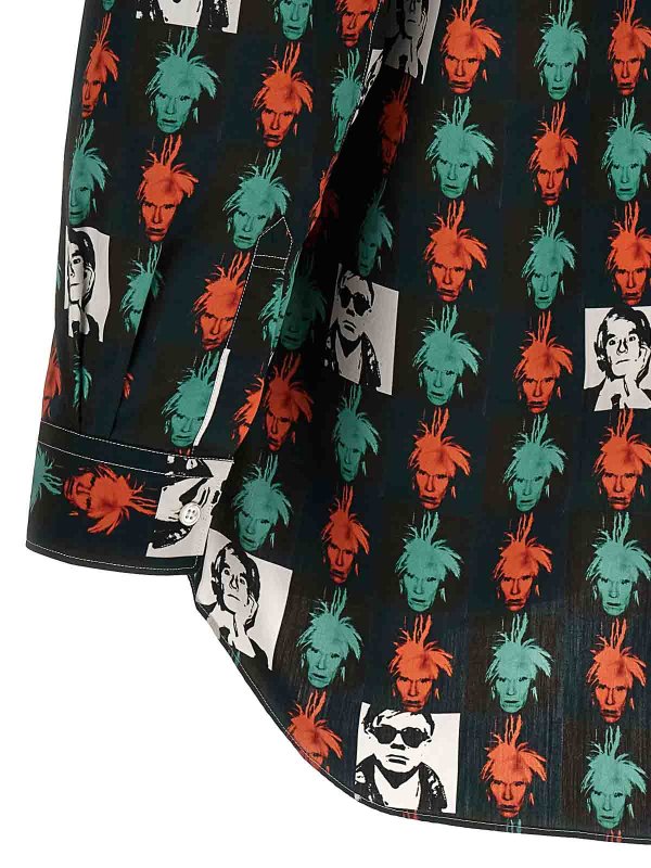 Camicia Andy Warhol shop online: COMME DES GARCONS