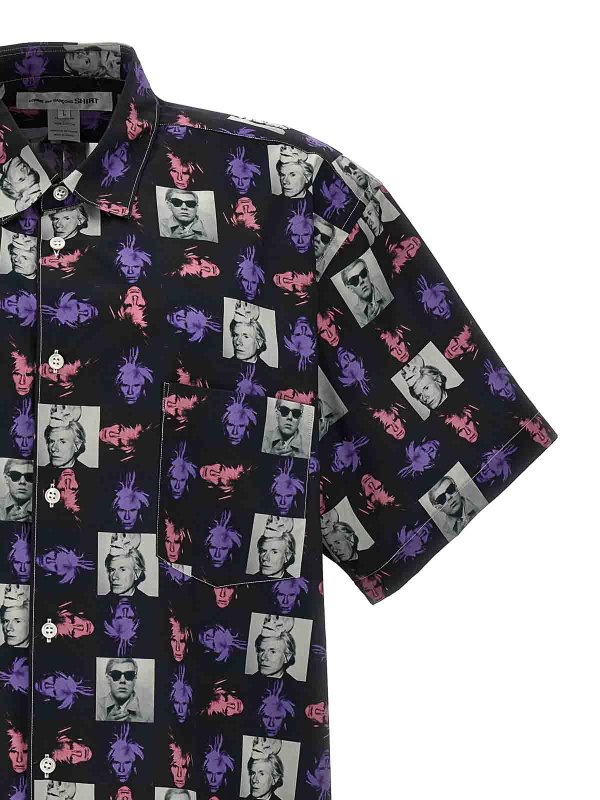 The Best Shops COMME DES GARCONS: camicie - Camicia Andy Warhol