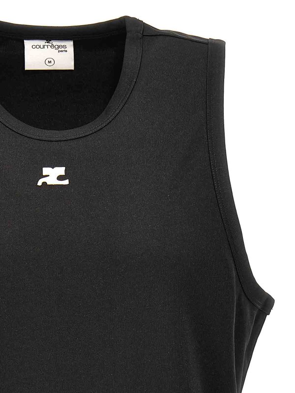 The Best Shops Courreges: Tops & Débardeurs - Top - Noir