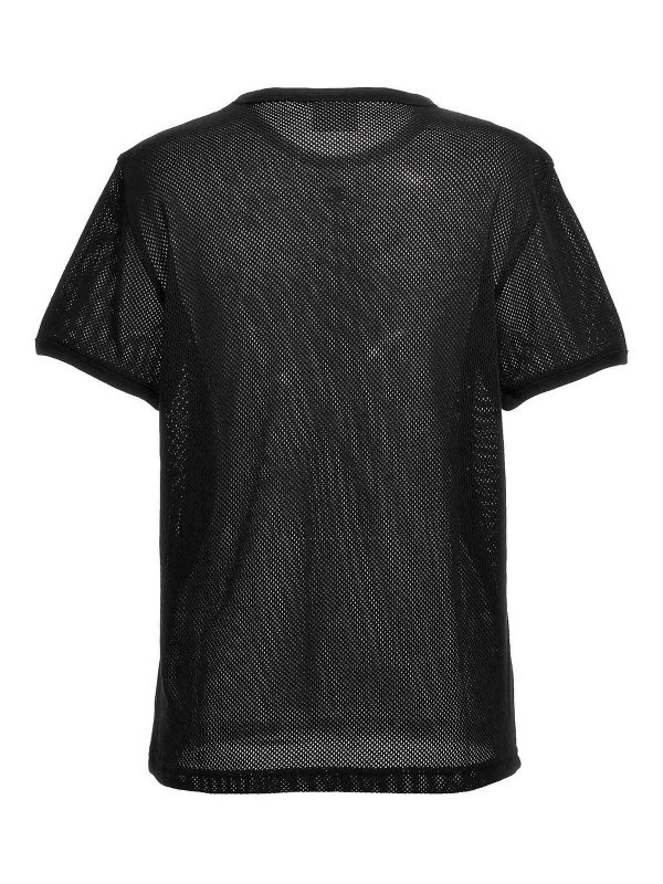 Courreges: T-shirts online - T-Shirt - Schwarz