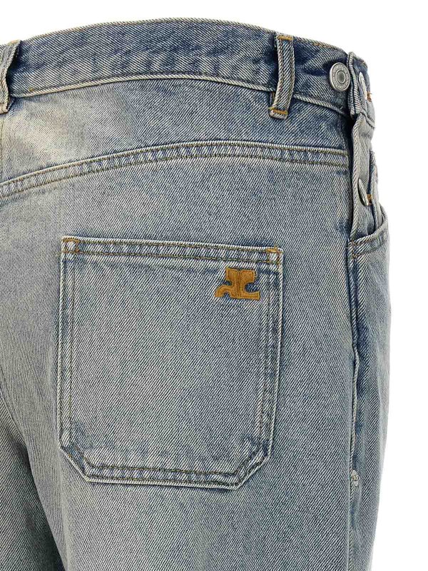 Jean Droit - Bleu Clair shop online: Courreges