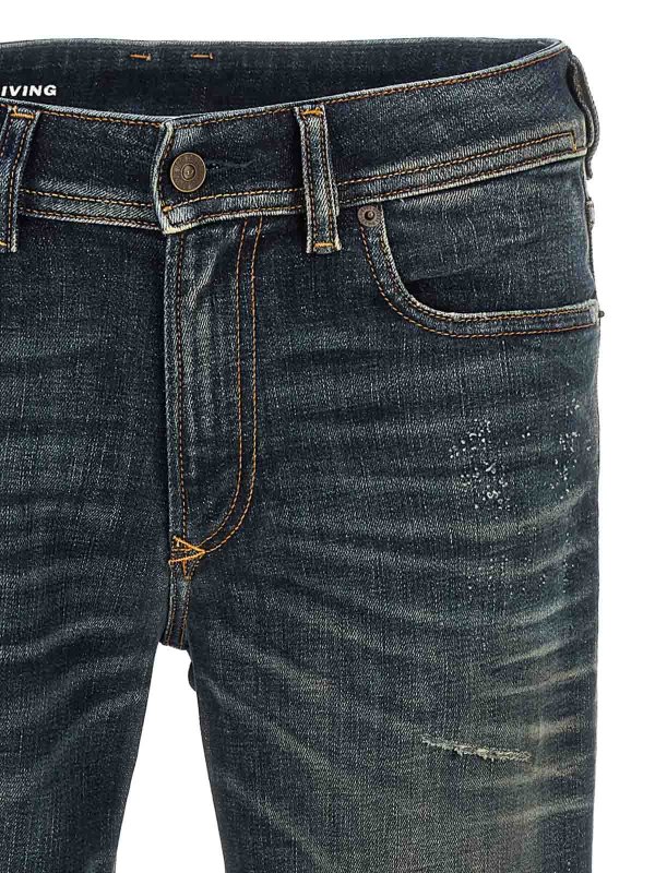 The Best Shops DIESEL: Straight Leg Jeans - Straight Leg Jeans - Blau