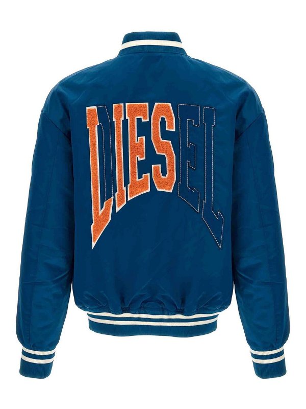 DIESEL: Bombers online - Bomber - Bleu