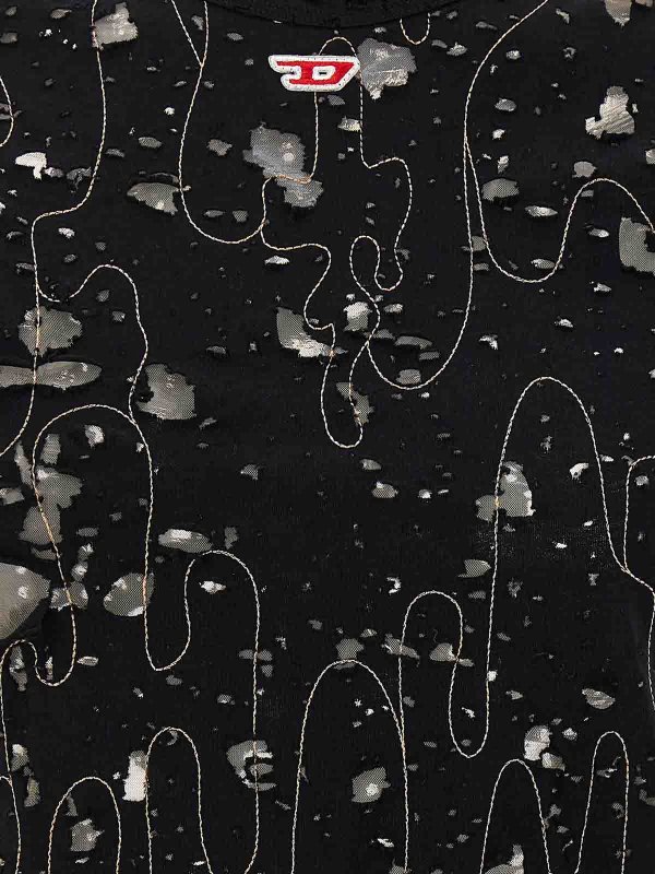 T-Shirt - Schwarz shop online: DIESEL