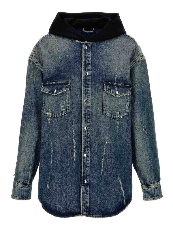 DOLCE & GABBANA: Blusen - Bluse - Blau