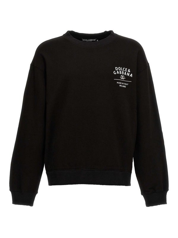 DOLCE & GABBANA: Sweatshirts & Sweaters - Logo Sweatshirt