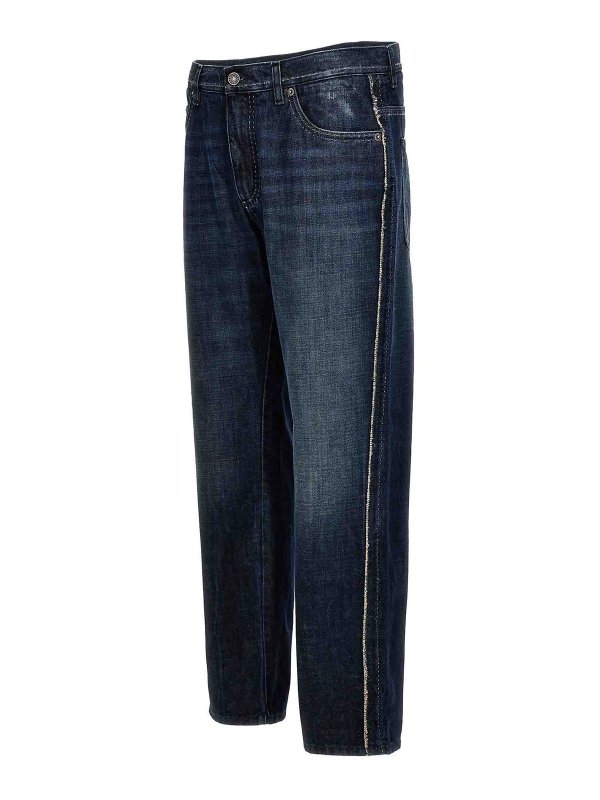 The Best Shops DOLCE & GABBANA: Jeans Rectos - Vaqueros Rectos - Azul