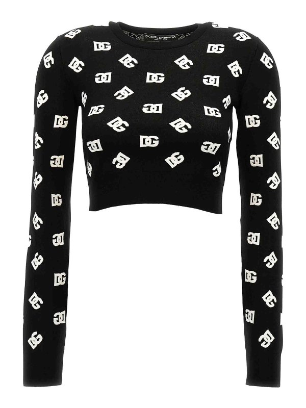 DOLCE & GABBANA: クルーネック - クルーネック - 白