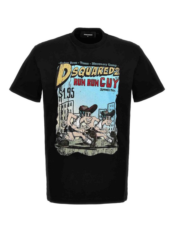 DSQUARED2: t-shirts - Printed T-Shirt