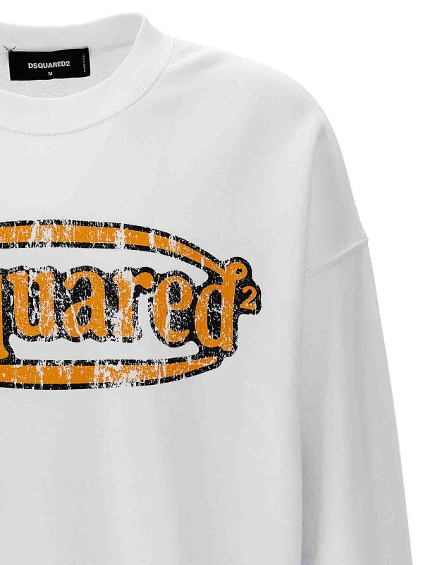 The Best Shops DSQUARED2: Sweatshirts & Sweaters - Logo Sweatshirt