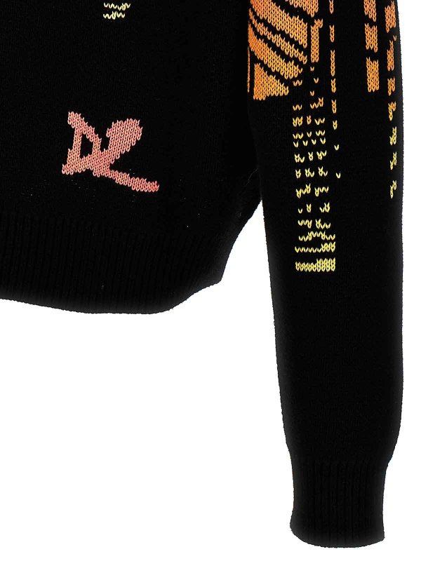 Intarsia Sweater shop online: DSQUARED2