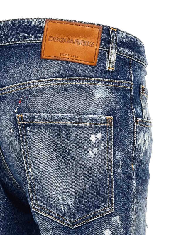 Vaqueros Rectos - Azul shop online: DSQUARED2