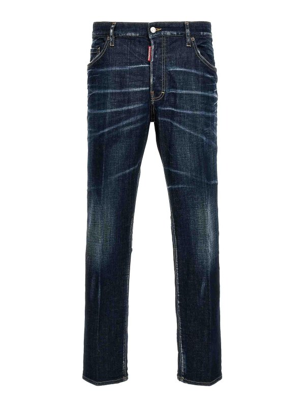 DSQUARED2: jeans dritti, a sigaretta - jeans