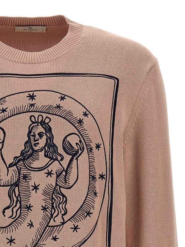 The Best Shops ETRO: maglia collo rotondo - Maglione con ricamo logo