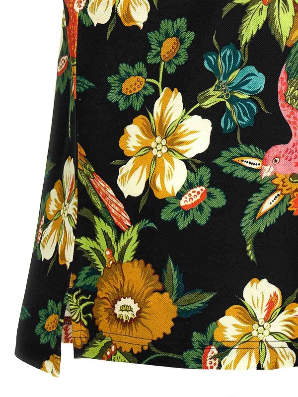 Patterned Polo Shirt shop online: ETRO