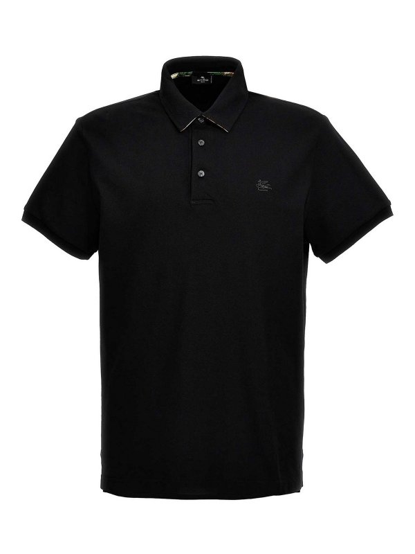 ETRO: Polos  - Polo - Noir