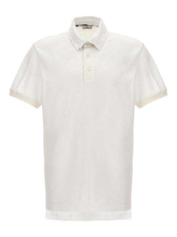 ETRO: polo shirts - Logo Polo Shirt