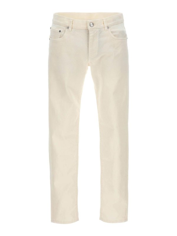 ETRO: ストレートジーンズ - ストレートジーンズ - 白