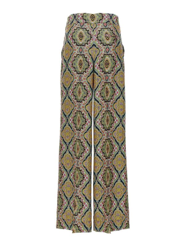 ETRO: casual trousers online - All Over Print Pants