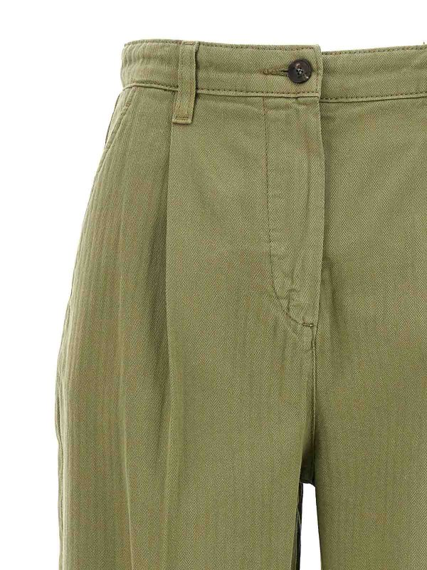 The Best Shops ETRO: casual trousers - Cropped Chino Pants