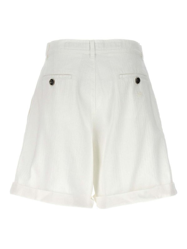 ETRO: トラウザーショーツ online - ショートパンツ - 白
