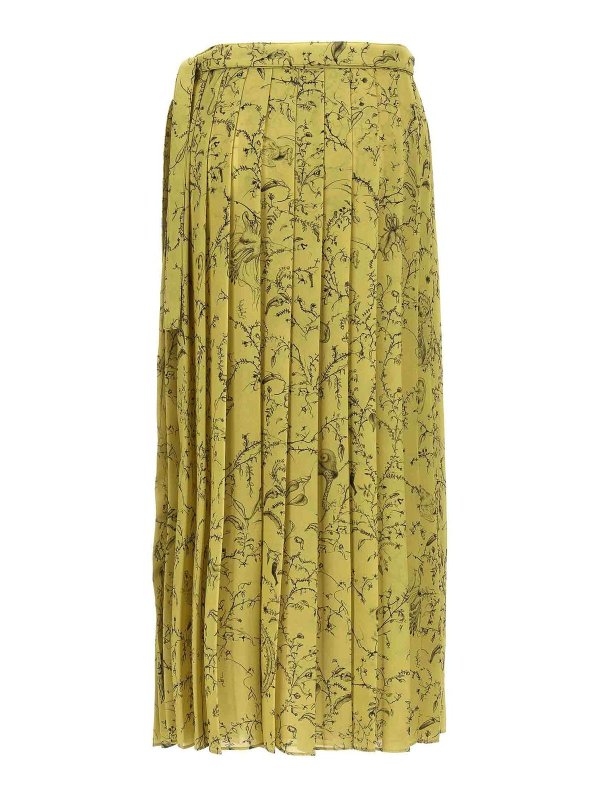 FABIANA FILIPPI: ニーレングススカート＆ミディ丈 online - 膝丈/ミディスカート - 緑