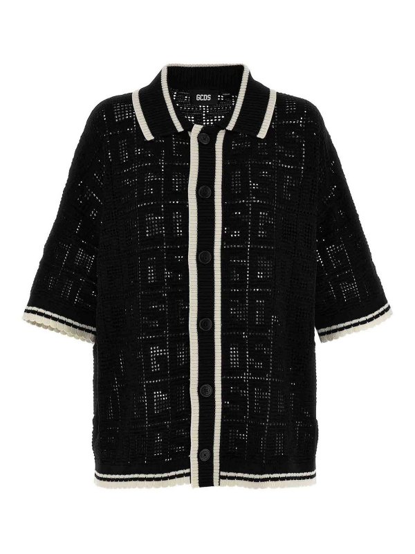 GCDS: shirts - Monogram Shirt
