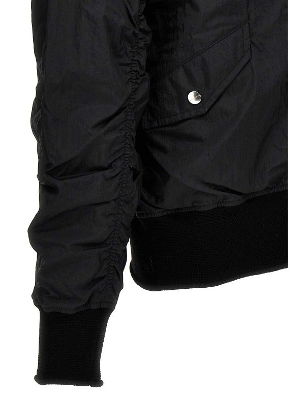 ボンバージャケット - 黒 shop online: GIORGIO BRATO