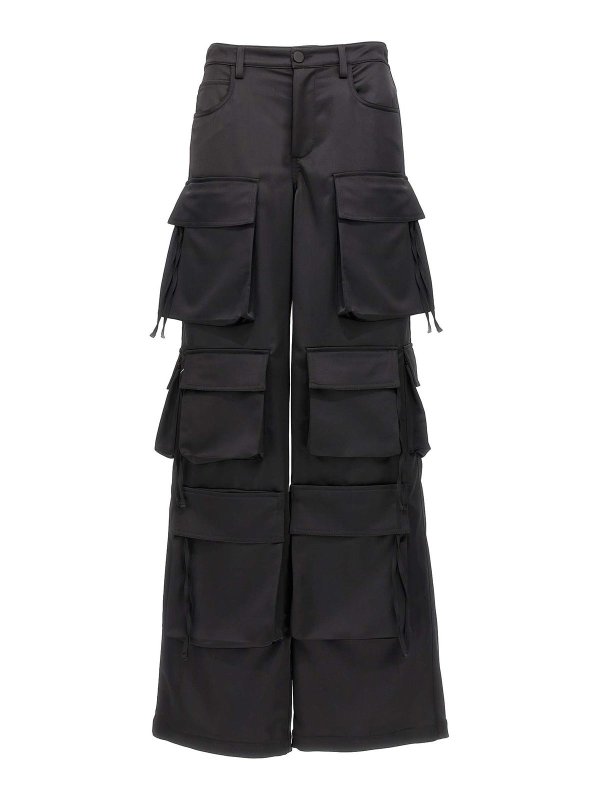 GIUSEPPE DI MORABITO: pantaloni casual - Pantaloni cargo maxi larghi