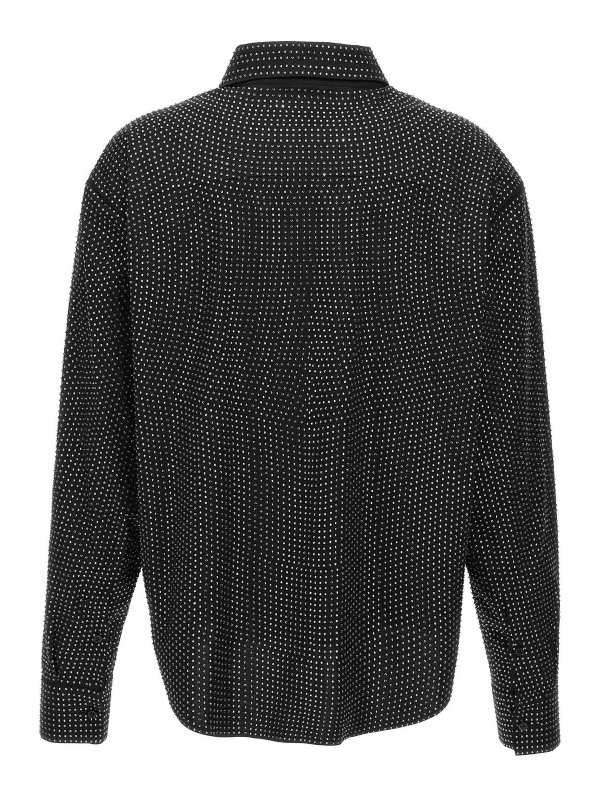 GIUSEPPE DI MORABITO: shirts online - Rhinestone Shirt