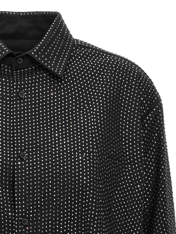 The Best Shops GIUSEPPE DI MORABITO: shirts - Rhinestone Shirt
