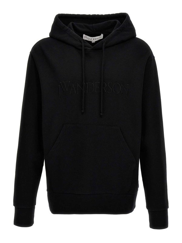 J.W. ANDERSON: Sudaderas y suéteres - Sudadera - Negro