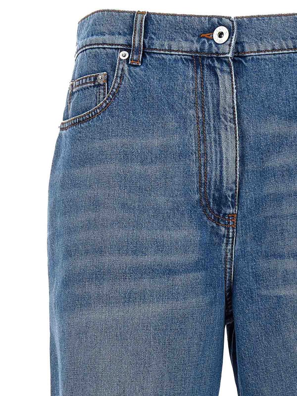The Best Shops J.W. ANDERSON: Straight Leg Jeans - Straight Leg Jeans - Blau