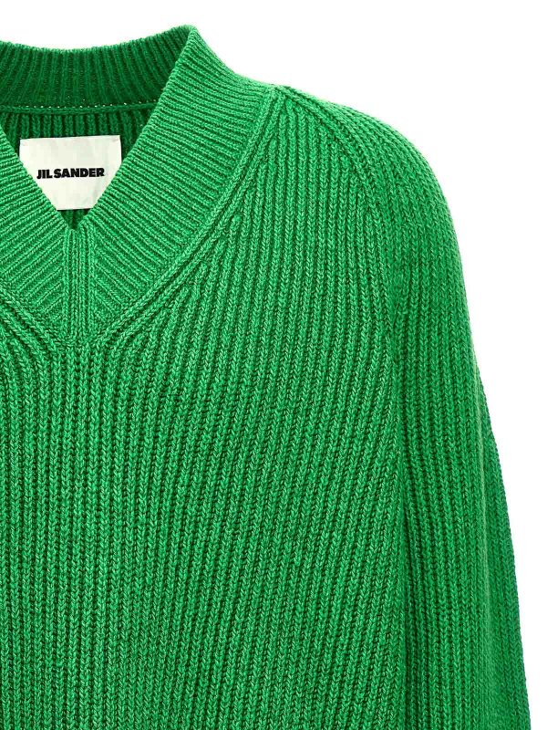 The Best Shops JIL SANDER: crew necks - Oversized Sweater