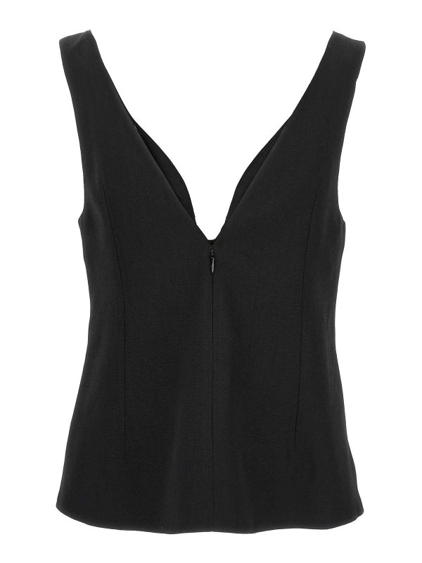 JIL SANDER: Tops und Tank Tops online - Top - Schwarz