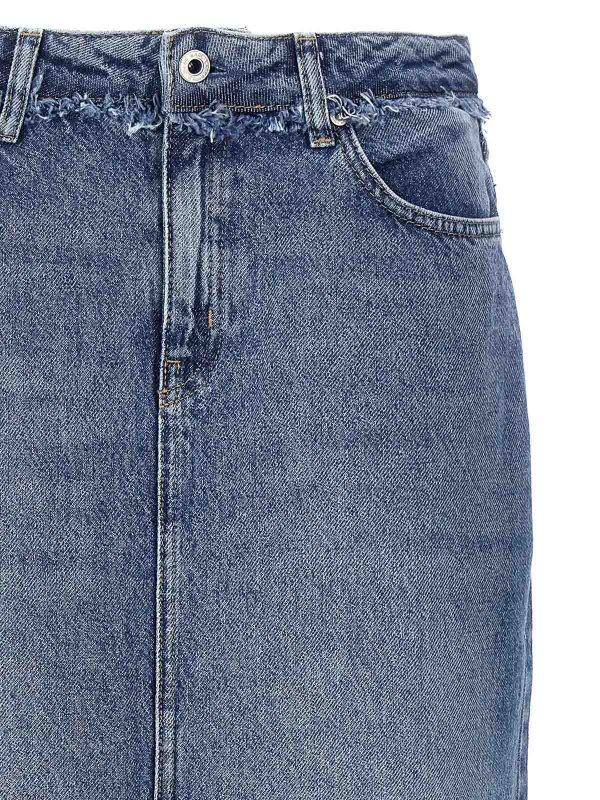 The Best Shops KARL LAGERFELD: ロングシャツ - ロングスカート - ブルー