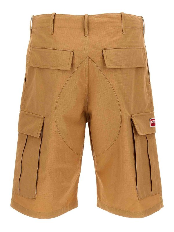 KENZO: トラウザーショーツ online - ショートパンツ - ベージュ