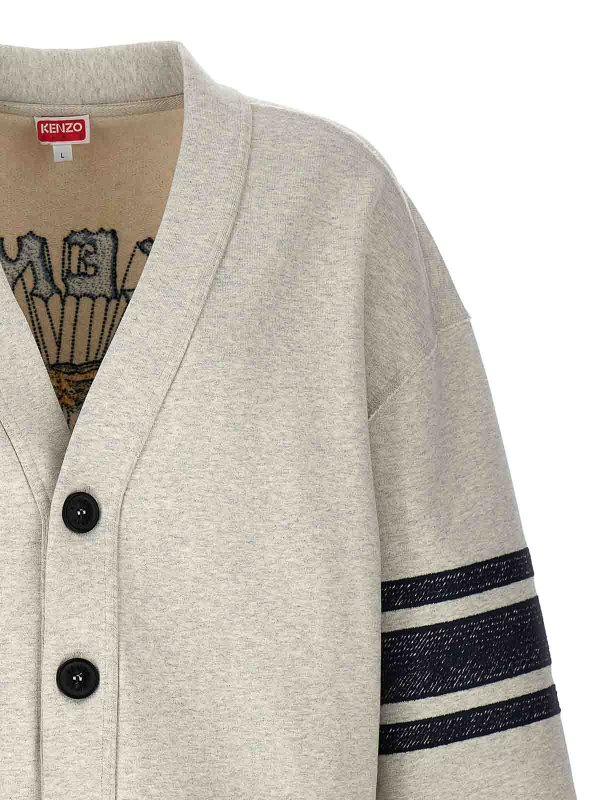 The Best Shops KENZO: cardigans - Drawn Varsity Cardigan