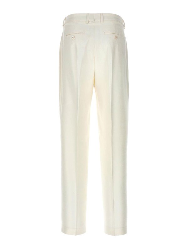 KITON: casual trousers online - Cigarette Pants